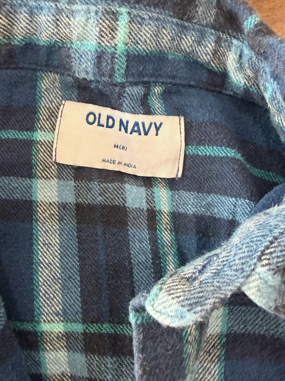 Old Navy soft plaid
